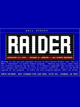 Wall Street Raider Cover