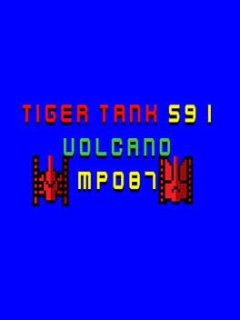 Tiger Tank 59 I: Volcano MP087 Cover