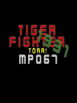 Tiger Fighter 1931: Tora! MP067 Cover
