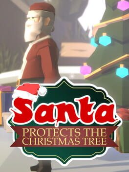 Santa Protects the Christmas Tree Cover