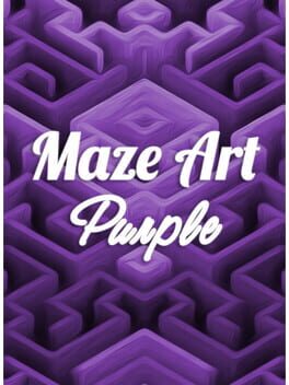 Maze Art: Purple Cover