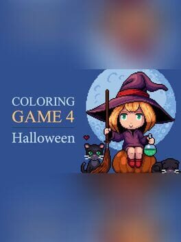Coloring Game 4: Halloween Cover
