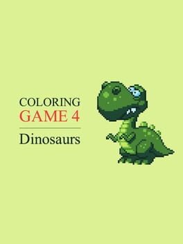 Coloring Game 4: Dinosaurs Cover