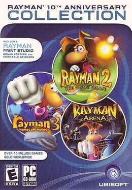 Rayman 10th Anniversary Collection Cover