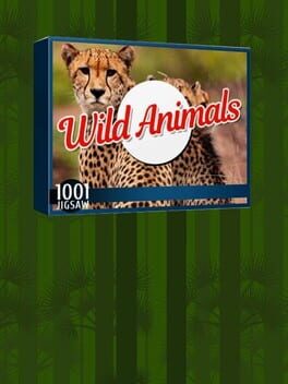 1001 Jigsaw: Wild Animals Cover