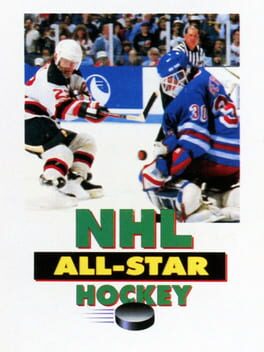 NHL All-Star Hockey '95 Cover