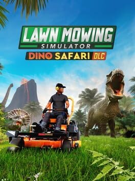 Lawn Mowing Simulator: Dino Safari Cover