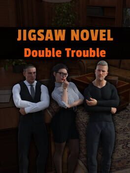 Jigsaw Novel: Double Trouble Cover