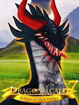 DragonScales 7: A Heart of Dark Flames Cover