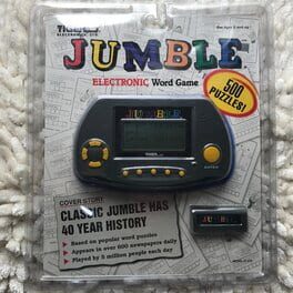 Jumble Electronic Word Game Cover