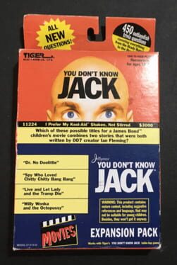 You Don't Know Jack: Movies Expansion Cover