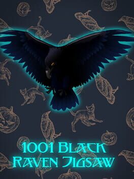 1001 Black Raven Jigsaw Cover