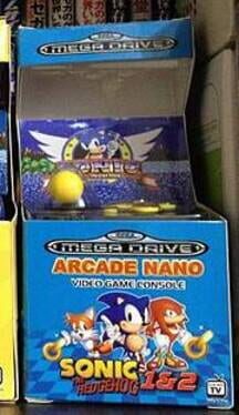 Arcade Nano Sonic 1 & 2 Cover