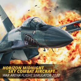 Horizon Midnight Sky Combat Aircraft: War Arena Flight Simulator 2022 Cover