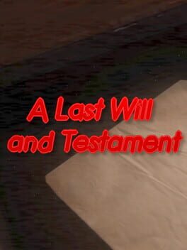 A Last Will and Testament Cover