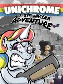 Unichrome: A 1-Bit Unicorn Adventure Cover