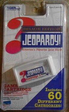 Jeopardy! Deluxe Edition Cartridge 1 Cover