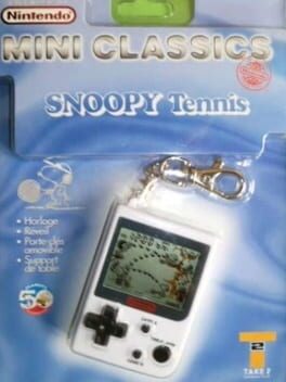 Nintendo Mini Classic: Snoopy Tennis Cover