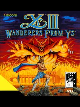 Ys III: Wanderers from Ys Cover