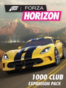 Forza Horizon - 1000 Club Expansion Pack Cover