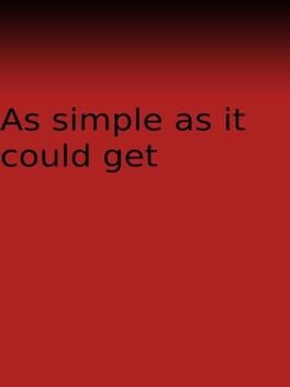 As simple as it could get Cover