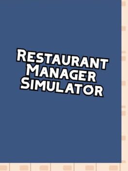 Restaurant Manager Simulator Cover