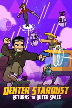 Dexter Stardust: Returns to Outer Space Cover