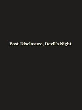 Post-Disclosure, Devil's Night Cover
