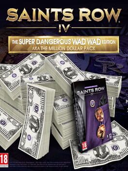 Saints Row IV: Super Dangerous Wad Wad Edition (aka the Million Dollar Pack) Cover