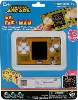 Micro Arcade: Ms. Pac-Man Cover
