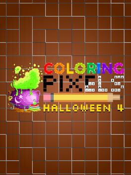 Coloring Pixels: Halloween 4 Pack Cover