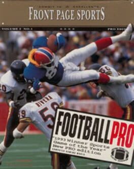 Front Page Sports Football Pro Cover