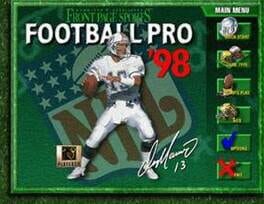Front Page Sports Football Pro '98 Cover