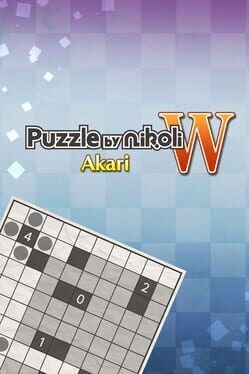 Puzzle by Nikoli W Akari Cover