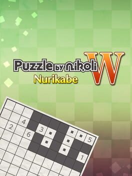 Puzzle by Nikoli W Nurikabe Cover