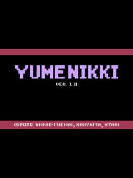 Yume Nikki: Atari 2600 Cover