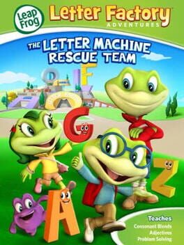 Letter Factory Adventures: The Letter Machine Rescue Team Cover
