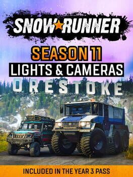SnowRunner: Season 11 - Lights & Cameras Cover