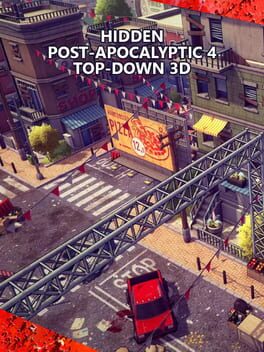 Hidden Post-Apocalyptic 4 Top-Down 3D Cover