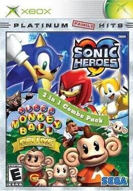 2 in 1 Combo Pack: Sonic Heroes/Super Monkey Ball Deluxe Cover