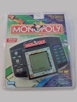 Electronic Hand-Held Monopoly Cover