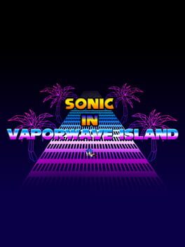 Sonic In VaporWave Island Cover