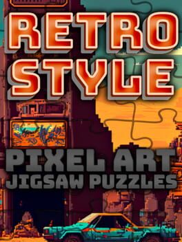 Retro Style: Pixel Art Jigsaw Puzzles Cover