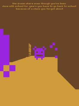 The dream where even though you've been done with school for years you have to go back to school because of a class you forgot about Cover