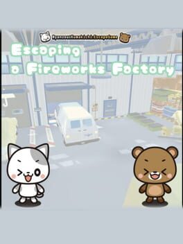 Escaping a Fireworks Factory: Nyanzou & Kumakichi - Escape Game Cover