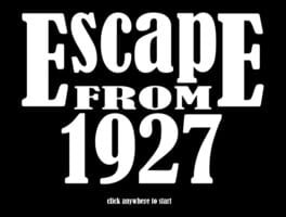 Escape from 1927 Cover