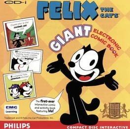 Felix the Cat's Giant Electronic Comic Book Cover