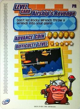Super Mario Advance 4: Super Mario Bros. 3-e - Airship's Revenge Cover