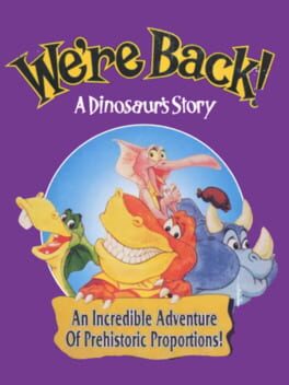 We're Back! A Dinosaur's Story Cover
