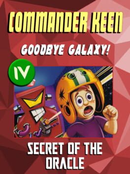 Commander Keen in Goodbye, Galaxy!: Secret of the Oracle Cover